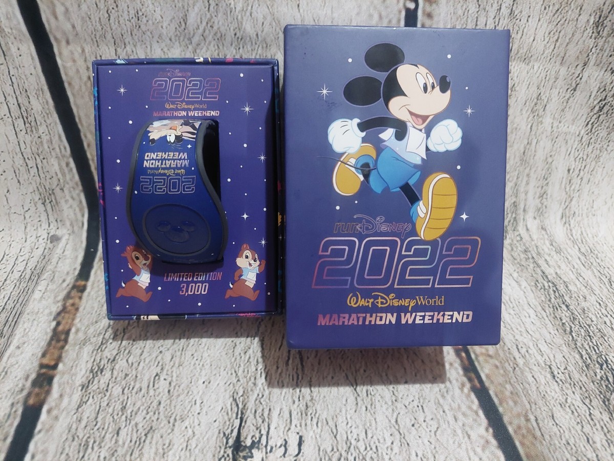 RunDisney Mickey Mouse 2022 Marathon Weekend 
Disney LE MagicBand New Walt Disney World Marathon Weekend 2022 MagicBand Details  main image 3