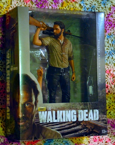 The Walking Dead TV Rick Grimes 10-Inch Deluxe Action Figure - McFarlane