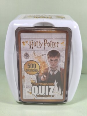 Top Trumps Harry Potter Quiz Card Game Knowledge Trivia 500 Questions