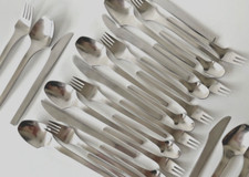 60er Design Besteck DRACHE rocroni Solingen 30 Teile Edelstahl TOP