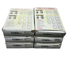 TayMac MM140 GY Gray Multi-Mac Application Receptacle Cover Lot of 6