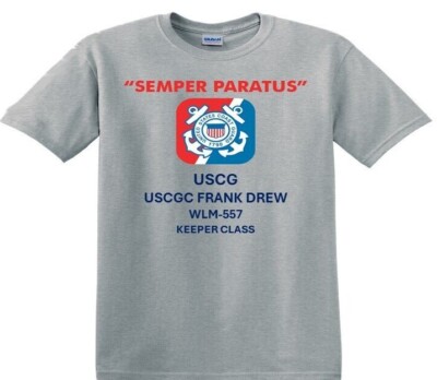 USCGC FRANK DREW  WLM-557* KEEPER CLASS *SHIRTS.USCG OFFICIALLY LICENSED