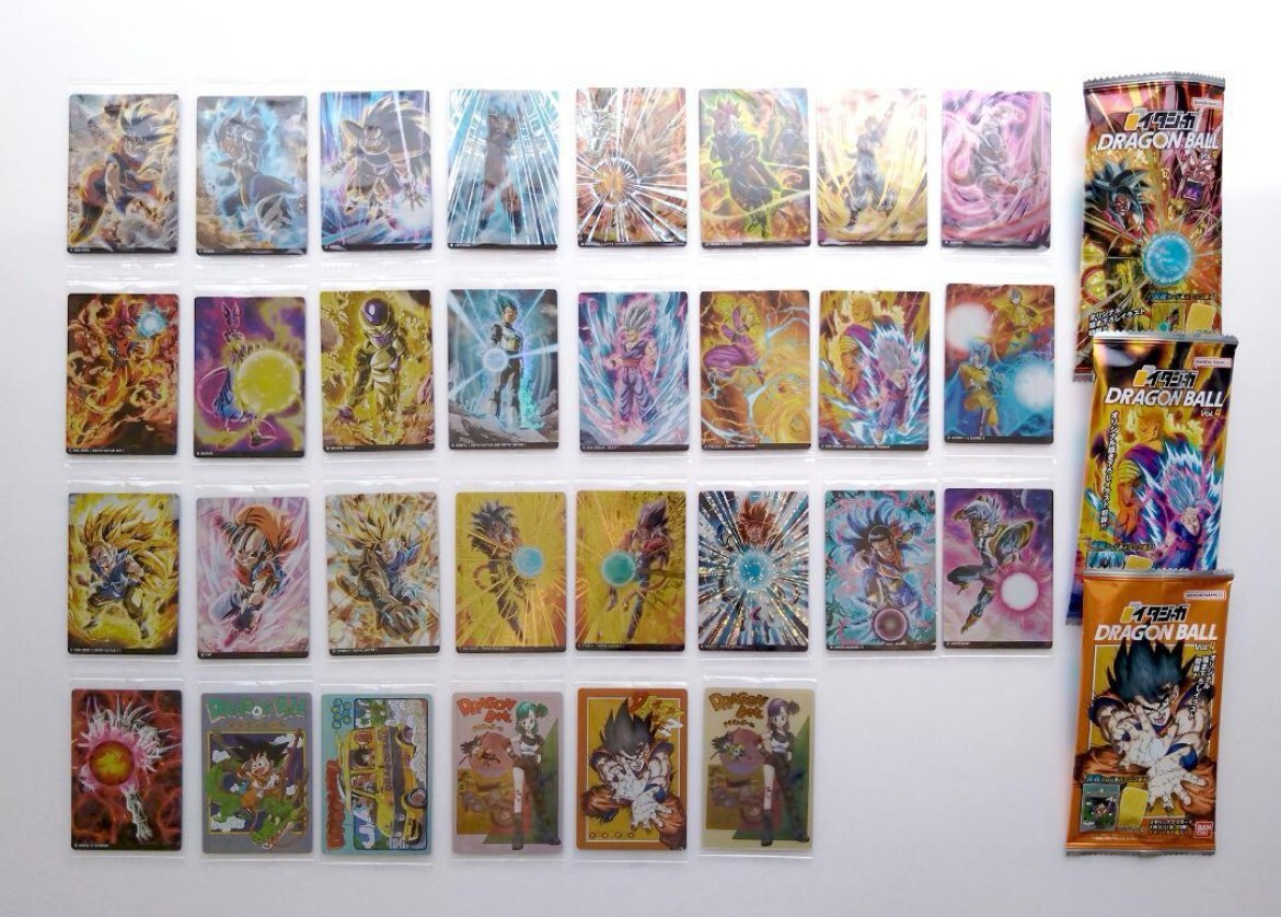 Dragon Ball Itajaga Vol.4 Complete set Unopened Set of 30 Cards
