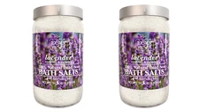 2 Dead Sea Collection Natural Bath Salts Enriched w/ Lavender Body Care, 34.2 OZ