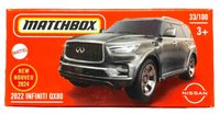 Matchbox 2022 Infiniti QX80 33/100 2024 Power Grabs 1:64 Modellauto Spielzeug
