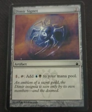 Dimir Signet [Ravnica: City of Guilds] Magic MTG Lp