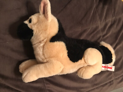 Aurora German Shepard Puppy Dog 13” Plush