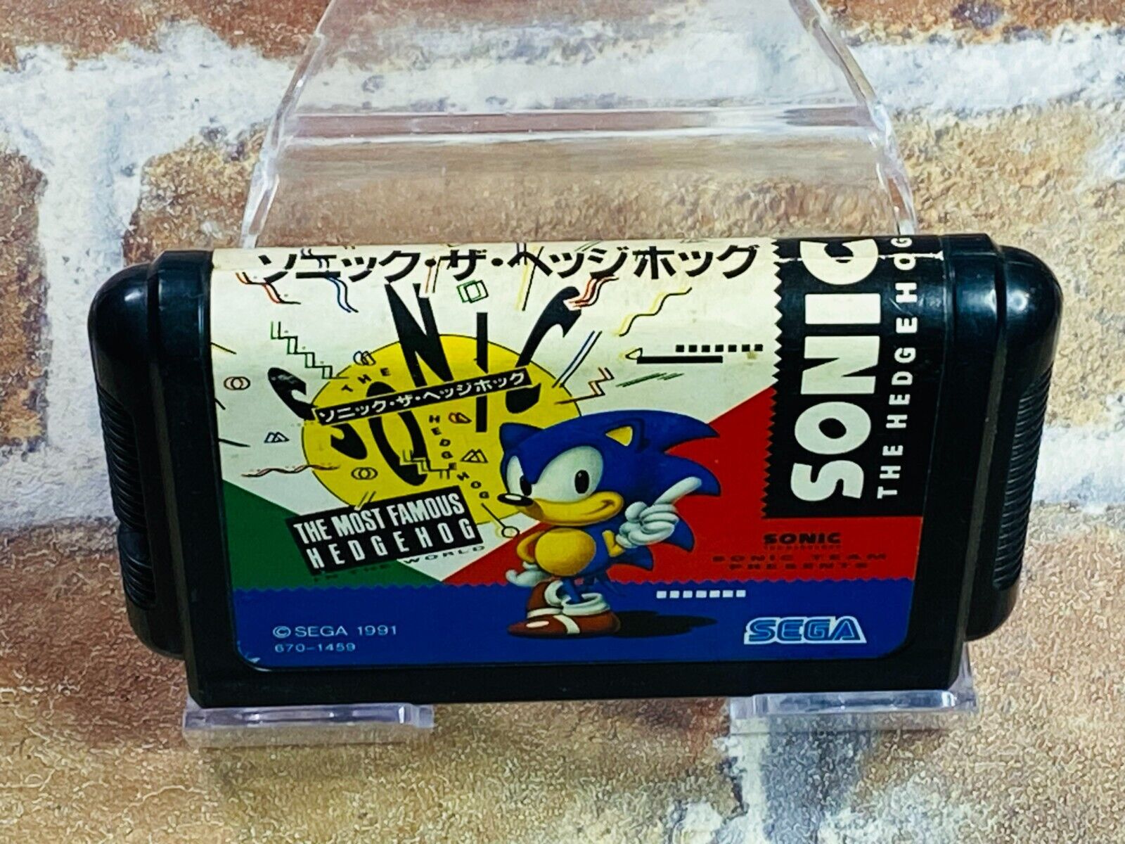 Sega Mega Drive Sonic the Hedgehog 3 w/spine MD Game From Japan