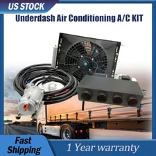 A/C KIT UNIVERSAL UNDER DASH EVAPORATOR AIR CONDITIONER 404 - With COMPRESSOR