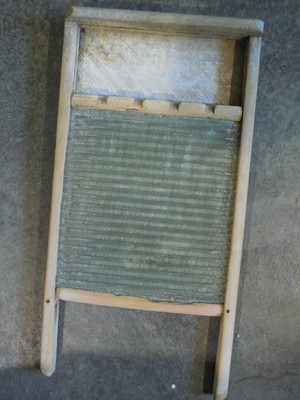 Antique National Washboard Co Old Ribbed Glass Wash Board 24 Washing Board Ebay