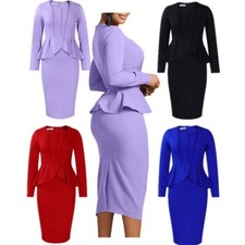Women's Dress Party Dresses Wrap Sundress Office Costume Cocktail Outfits Hip