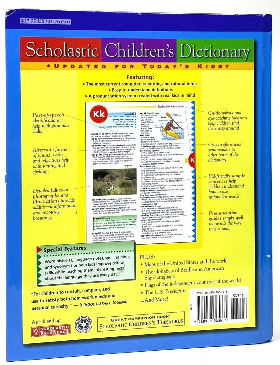 Scholastic Children's Dictionary - (hardcover) : Target