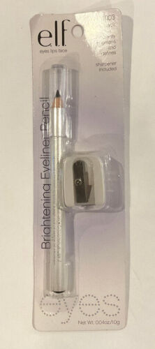 BUY1,GET1@20% OF (add 2) e.l.f Brightening Eyeliner Pencil with Sharpener, Black - Picture 1 of 2