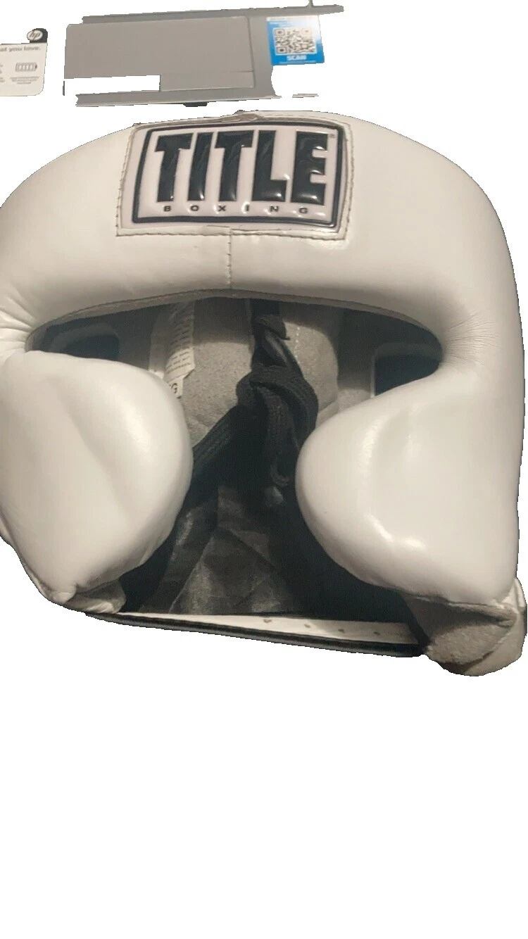 TITLE Boxing White Boxing & MMA Protective Gear