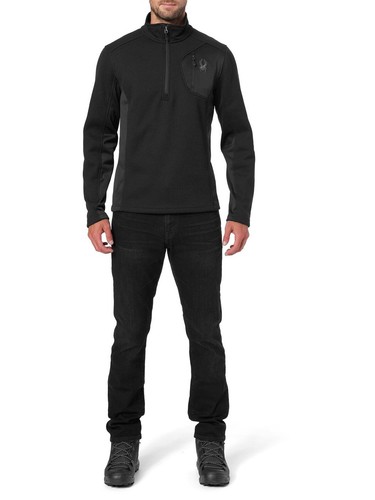 Stryke Spyder Bandit Media Cremallera Para Hombre sobre Negra Pequeña Nueva con Etiquetas | eBay