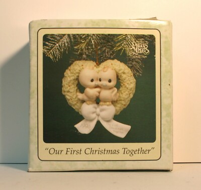 Precious Moments 142700 Our First Christmas Together -Vintage Ornament ...