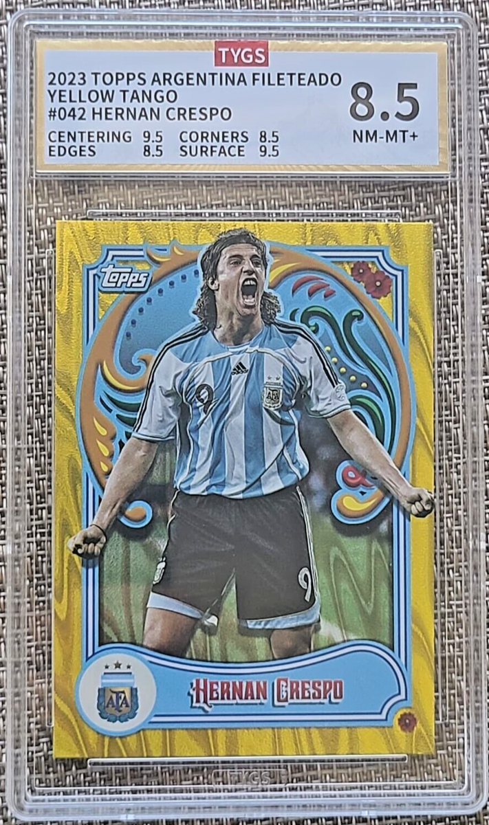 2022-23 Topps Argentina Fileteado Lionel Messi Orange Tango Insert /25