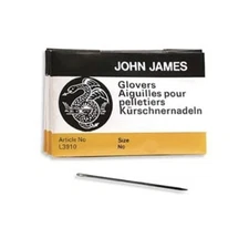 John James Glovers Needles Size 12 Leather Needle 43606 Craft Bulk Pack 25 L3910