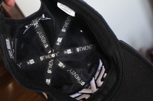 PXG New Era 9Twenty Navy Blue Hat Cap Strapback Golf Mens - Picture 5 of 6