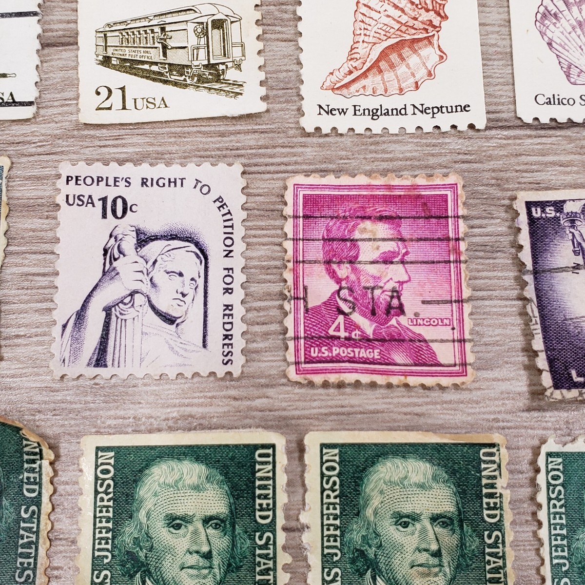 Lot of (38) US Vintage Postage Stamp Collection Mixed | eBay