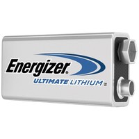 Energizer Ultimate 6LR61 Batteria Da 9 V Litio 9 V 10 Pz.