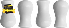 4 PCS White Wood Curtain Knobs Hanging Ball Blind Cord Pendants Blind Accessorie
