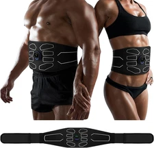 ABS Stimulator, Ab Machine, Abdominal Toning Belt Muscle Toner Fitness Training 