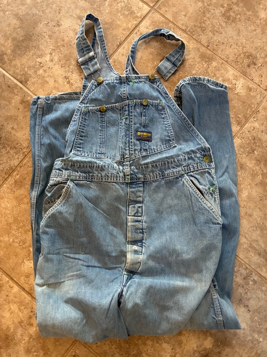Vintage Oshkosh Overalls In Men's Jeans for sale - eBay