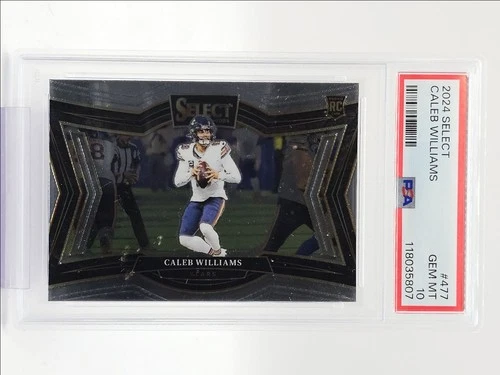 CALEB WILLIAMS 2024 SELECT FIELD LEVEL ROOKIE BEARS RC PSA 10 Q4247