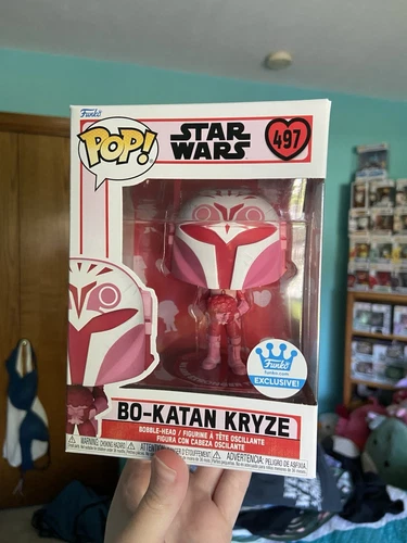 Funko Pop Star Wars Bo-Katan Kryze #497 Valentine's Exclusive