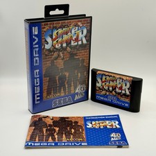 Super Street Fighter II 2 Blue - Sega Mega Drive - Complete PAL (Mint Condition)