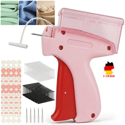 Stitchy Quick Clothing Fixer Stitch Gun Mit 5 Nadeln 1000 Plastiknadel Rosa