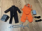 1964 GI Joe Vintage Hasbro 12” Adventure Team AT Dangerous Removal Outfit READ
