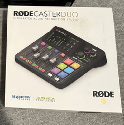 Rode RØDECaster Duo All-in-One Production Solution for Podcasting - NEW!