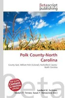 Lambert M. Surhone (U. A.) | Polk County-North Carolina | Taschenbuch | Englisch