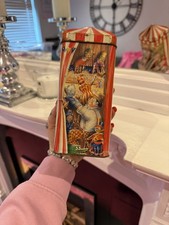 Rare Churchill's The Puppet Show Money Box Collectable Tin Container vintage 