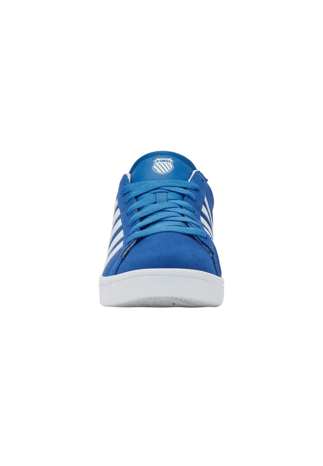 K-Swiss Court Tiebreak II SDE Zapatos De Cuero Para Hombre 09492-444 Azul - Imagen 4 de 4