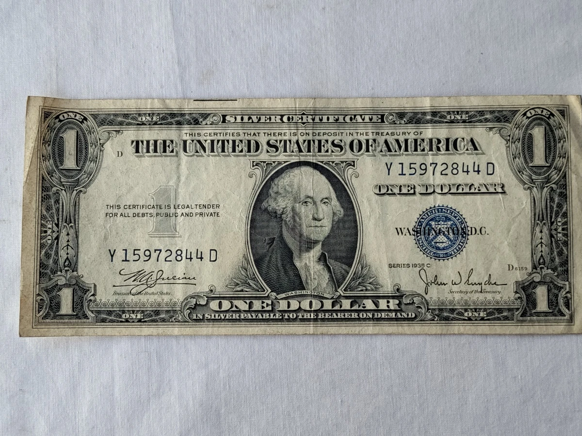 曾流通$1 1935 年美联储小说明| eBay