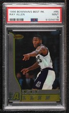 1996-97 Bowman's Best Rookies Ray Allen #R5 PSA 9 MINT HOF 08ko