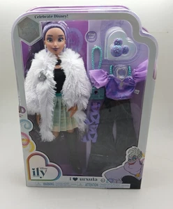 Disney ILY 4ever Ursula Fashion Doll 11.5 Inch – Poseable with 2 Outfits
