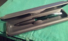 Parker Frontier Ballpoint Pen Transparent Green Medium 1996 USA With Case ~Prize