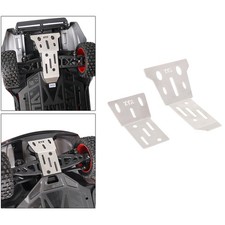 Front/Rear Chassis Guards Stainless Kit For Arrma 1/14 Mojave GROM RC Accessory