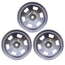 Flat Idler Pulley For Bad Boy ZT MZ Series 48" 50" 54" 60" Deck QTY3 033-8000-00