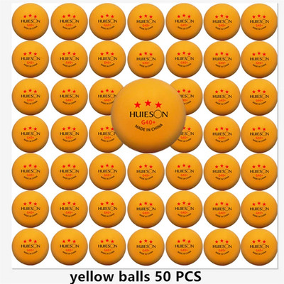 3 Star Ping Pong Balls 50~100 PCS ABS 40+ New Material Table Tennis Balls Ping P