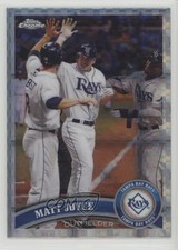 2011 Topps Chrome Retail X-Fractor Matt Joyce #128 1md