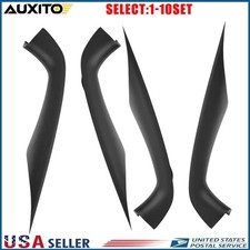 For BMW 5 Series G30 G31 G38 Black Inner Door Handle Pull Trim Panel Cover 4-40X
