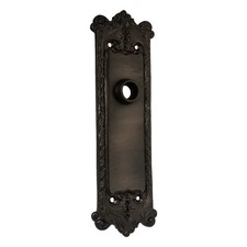 Pair of Solid Brass Classic Door Plates with ...