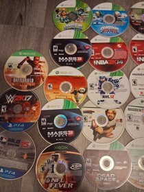 VIDEO GAME LOT 39 VIDEO GAMES 