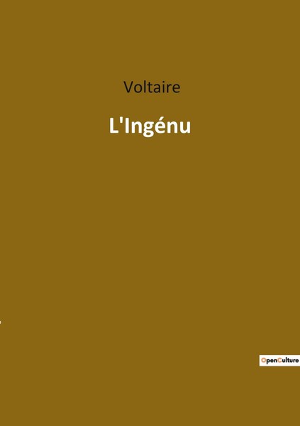 Voltaire | L'ingéNu | Taschenbuch | FranzöSisch (2022) | Kartoniert / Broschiert-image