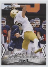 2018 Leaf Draft Equanimeous St Brown #23 04y9